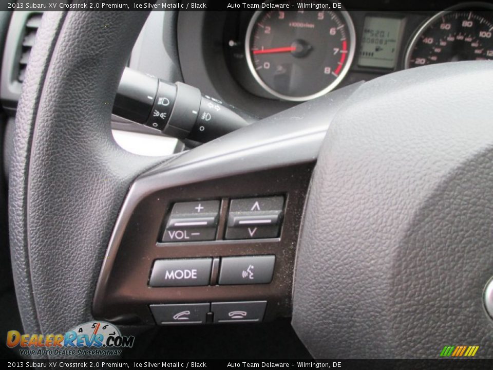 2013 Subaru XV Crosstrek 2.0 Premium Ice Silver Metallic / Black Photo #34