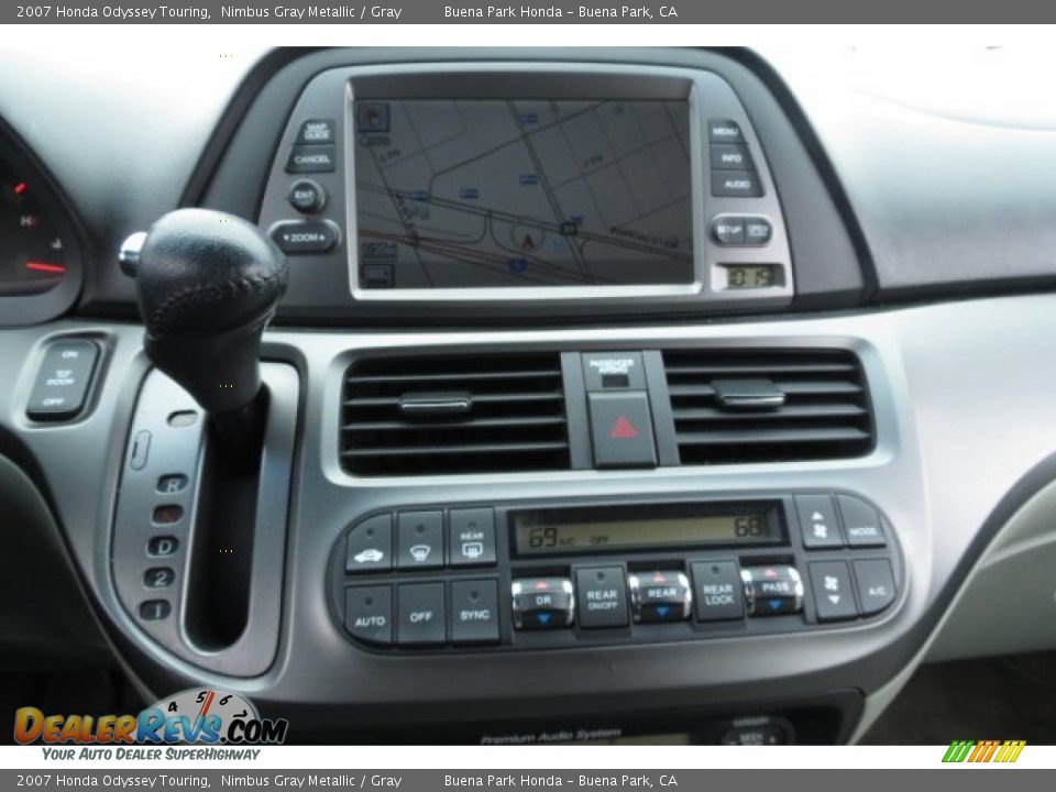 2007 Honda Odyssey Touring Nimbus Gray Metallic / Gray Photo #3