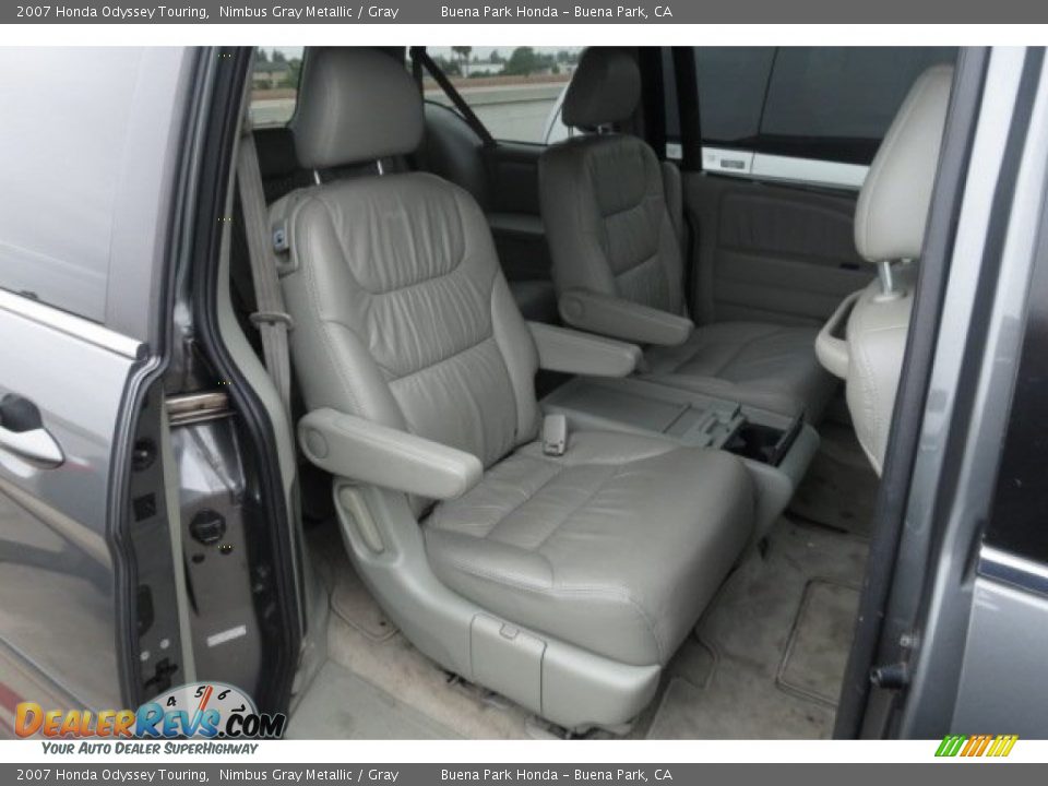 2007 Honda Odyssey Touring Nimbus Gray Metallic / Gray Photo #6
