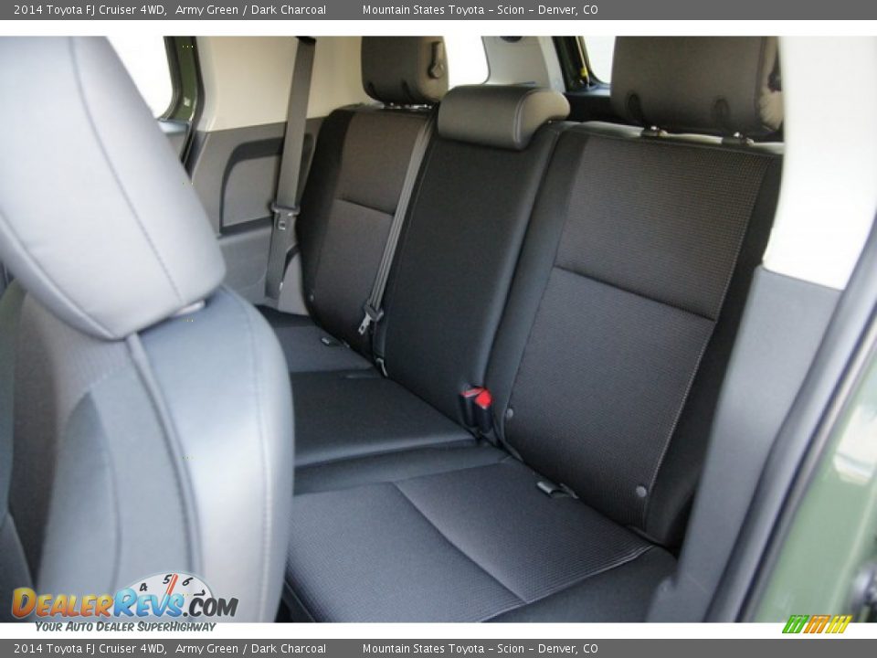 2014 Toyota FJ Cruiser 4WD Army Green / Dark Charcoal Photo #7