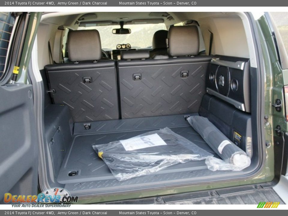 2014 Toyota FJ Cruiser 4WD Army Green / Dark Charcoal Photo #9
