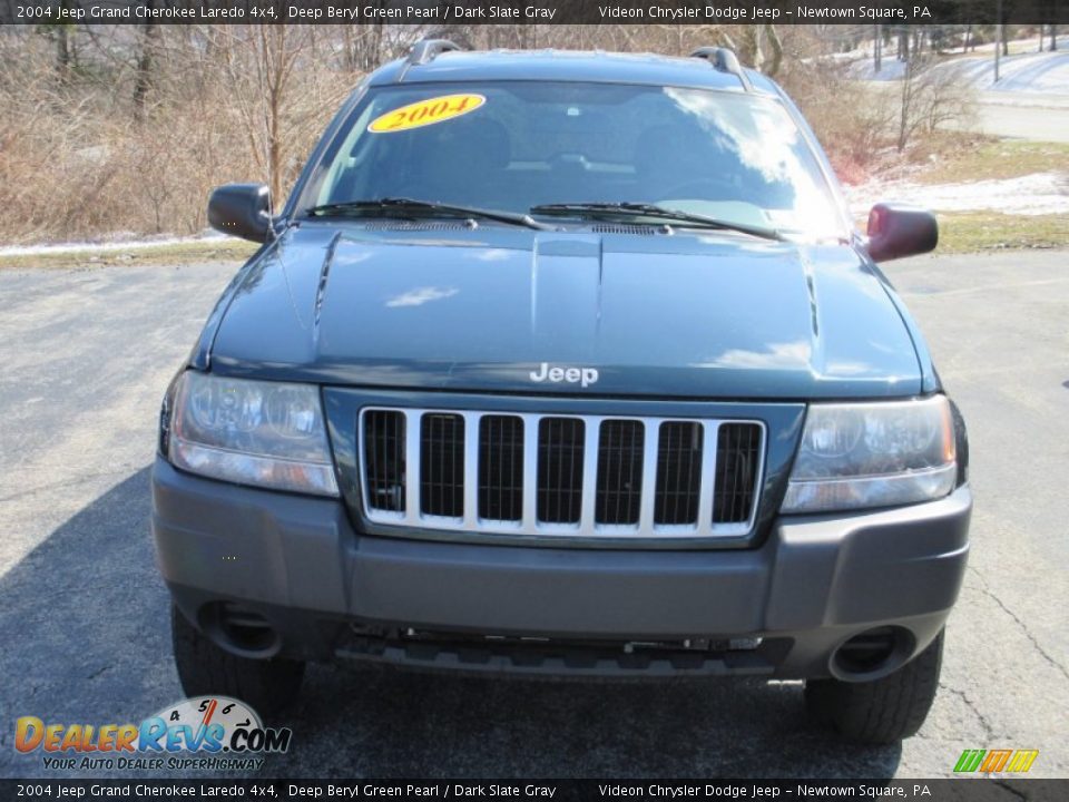 2004 Jeep Grand Cherokee Laredo 4x4 Deep Beryl Green Pearl / Dark Slate Gray Photo #3