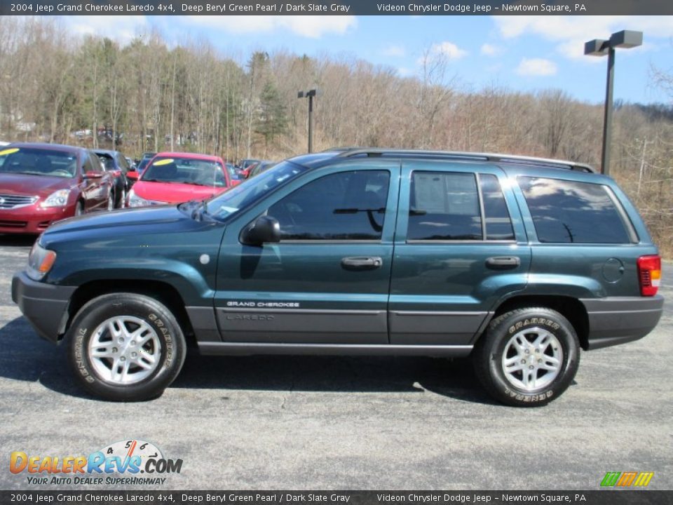 Deep Beryl Green Pearl 2004 Jeep Grand Cherokee Laredo 4x4 Photo #5