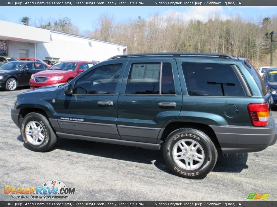 2004 Jeep Grand Cherokee Laredo 4x4 Deep Beryl Green Pearl / Dark Slate Gray Photo #6