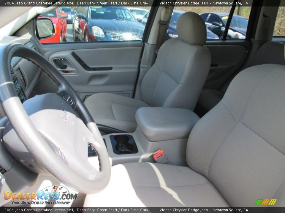 2004 Jeep Grand Cherokee Laredo 4x4 Deep Beryl Green Pearl / Dark Slate Gray Photo #17