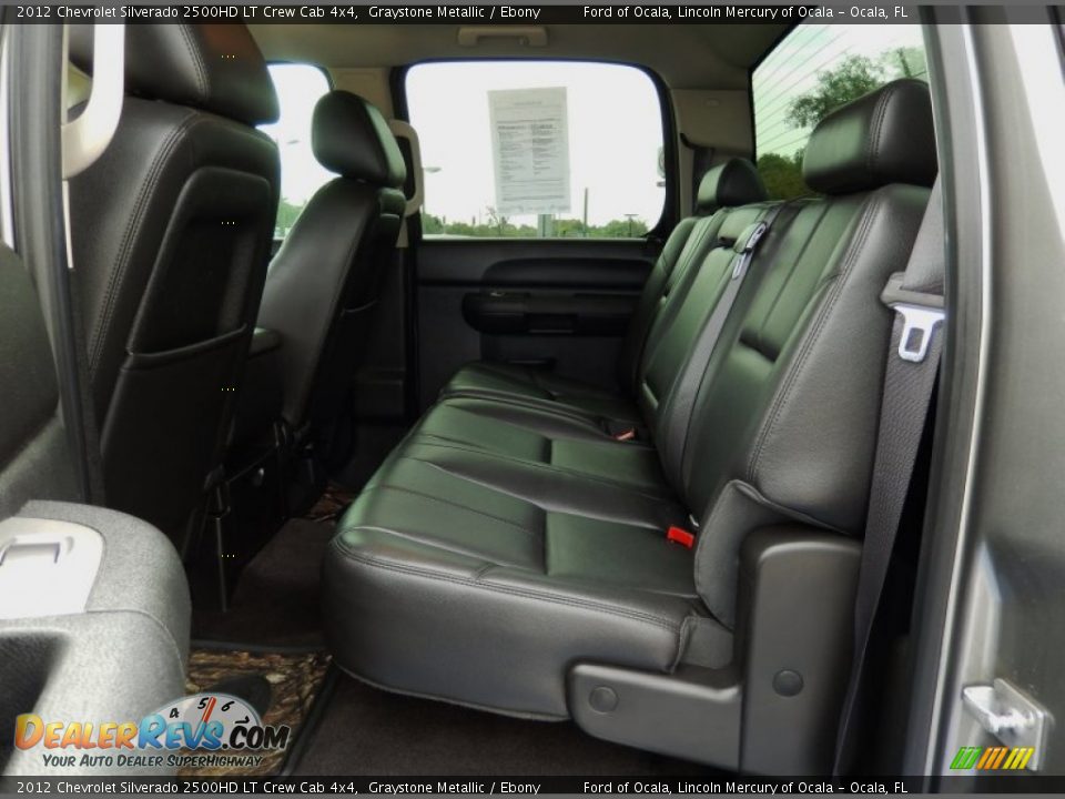 2012 Chevrolet Silverado 2500HD LT Crew Cab 4x4 Graystone Metallic / Ebony Photo #18