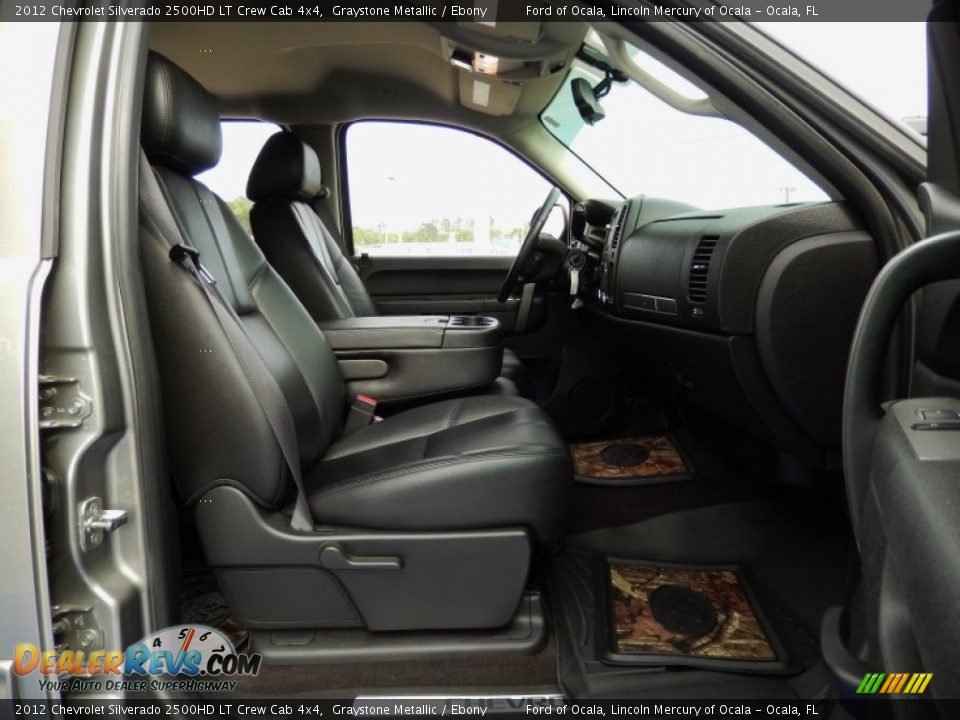 2012 Chevrolet Silverado 2500HD LT Crew Cab 4x4 Graystone Metallic / Ebony Photo #20