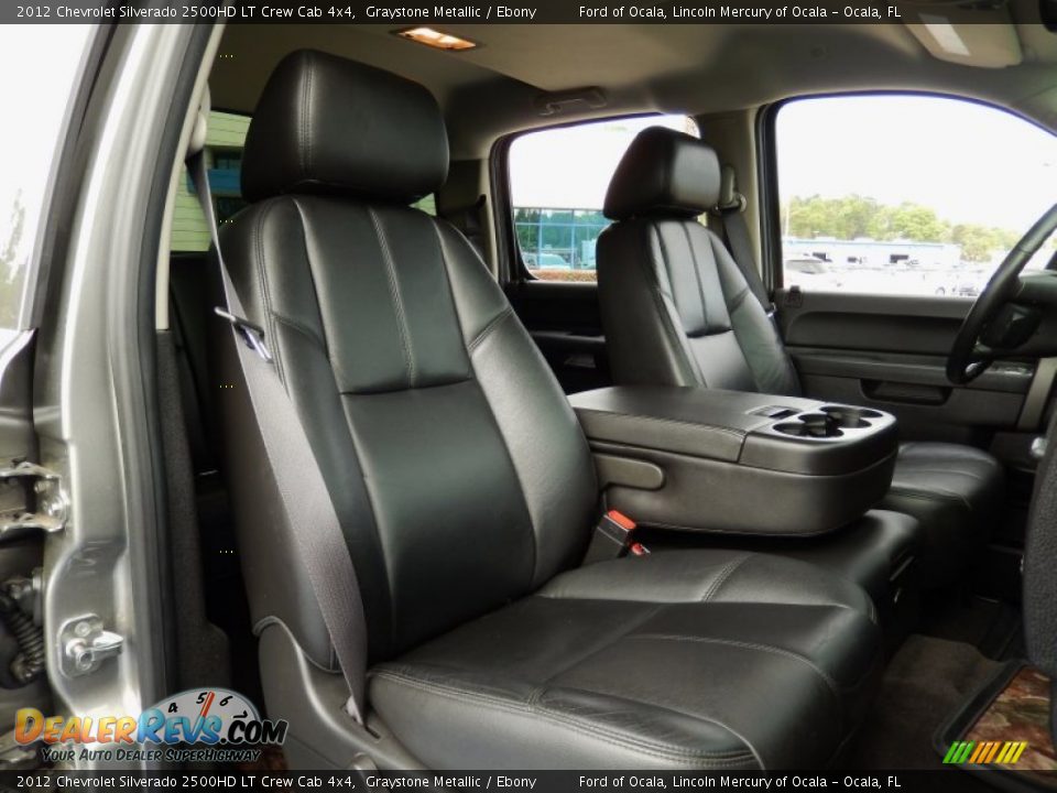 2012 Chevrolet Silverado 2500HD LT Crew Cab 4x4 Graystone Metallic / Ebony Photo #21