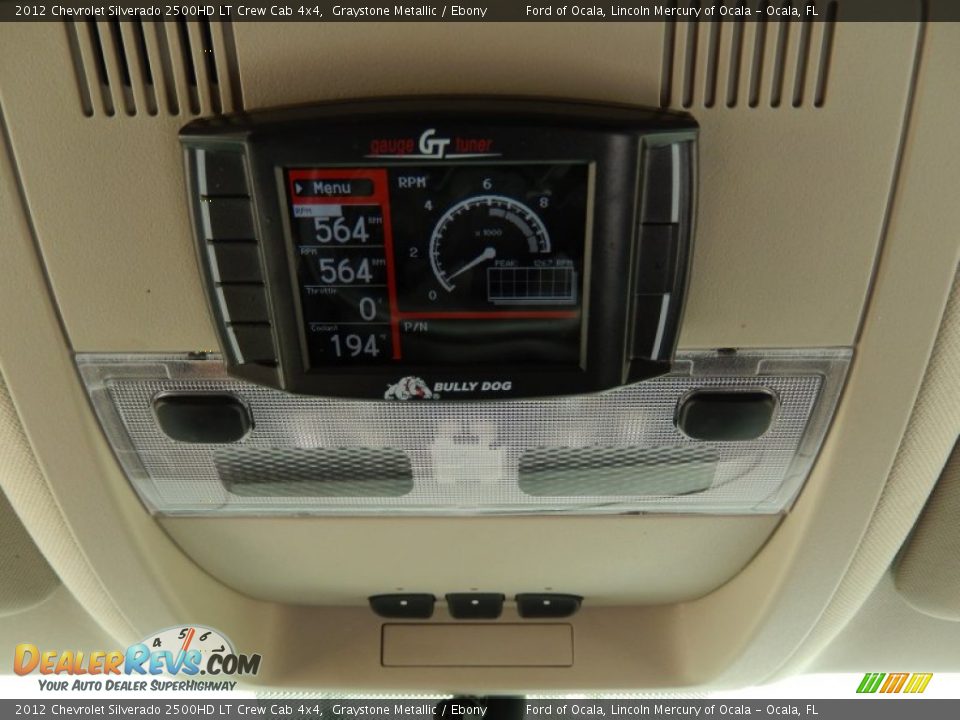 2012 Chevrolet Silverado 2500HD LT Crew Cab 4x4 Graystone Metallic / Ebony Photo #27