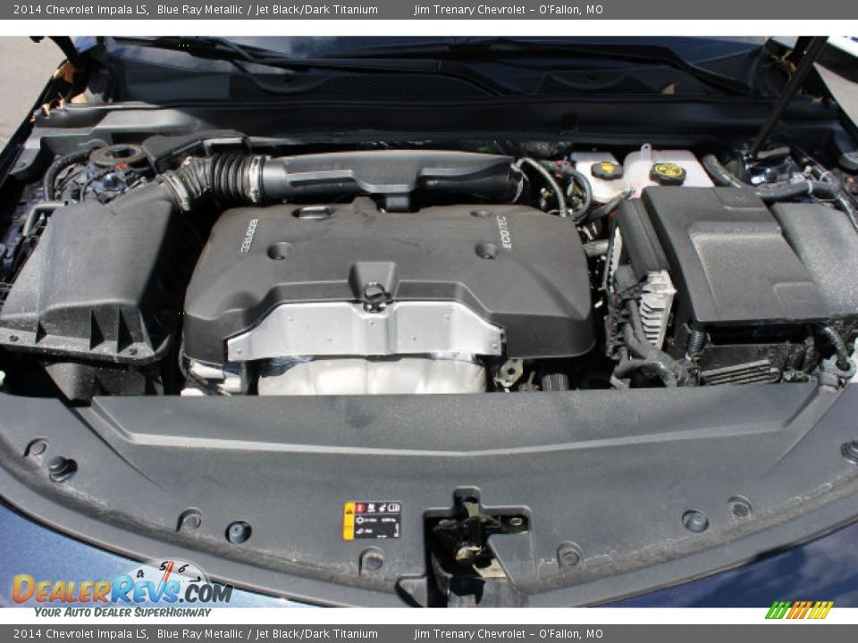 2014 Chevrolet Impala LS Blue Ray Metallic / Jet Black/Dark Titanium Photo #7
