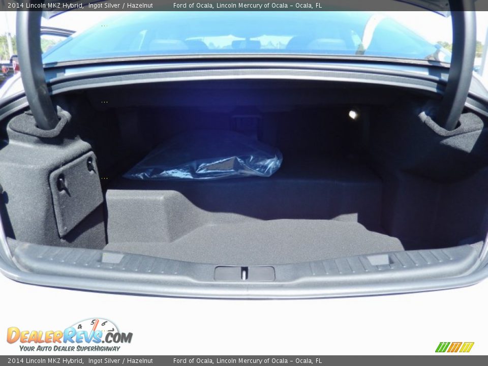 2014 Lincoln MKZ Hybrid Ingot Silver / Hazelnut Photo #5