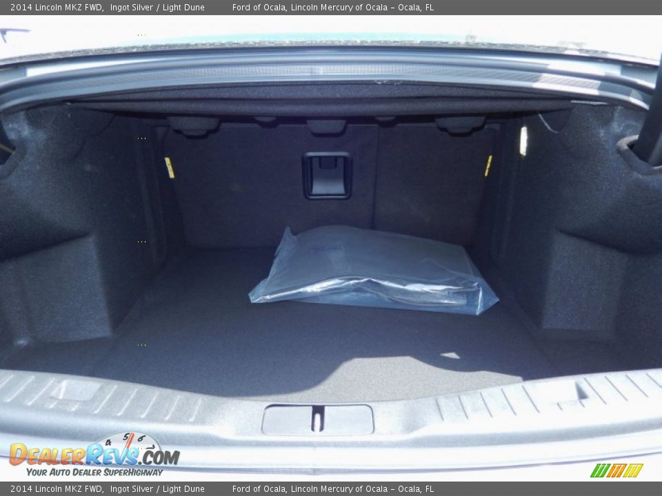 2014 Lincoln MKZ FWD Ingot Silver / Light Dune Photo #5