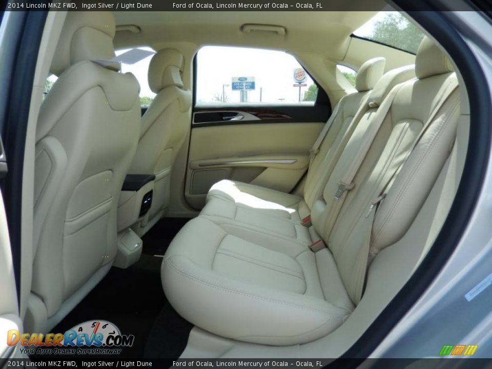 2014 Lincoln MKZ FWD Ingot Silver / Light Dune Photo #7