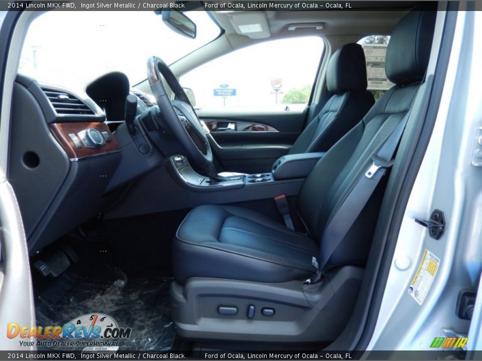 Charcoal Black Interior - 2014 Lincoln MKX FWD Photo #6