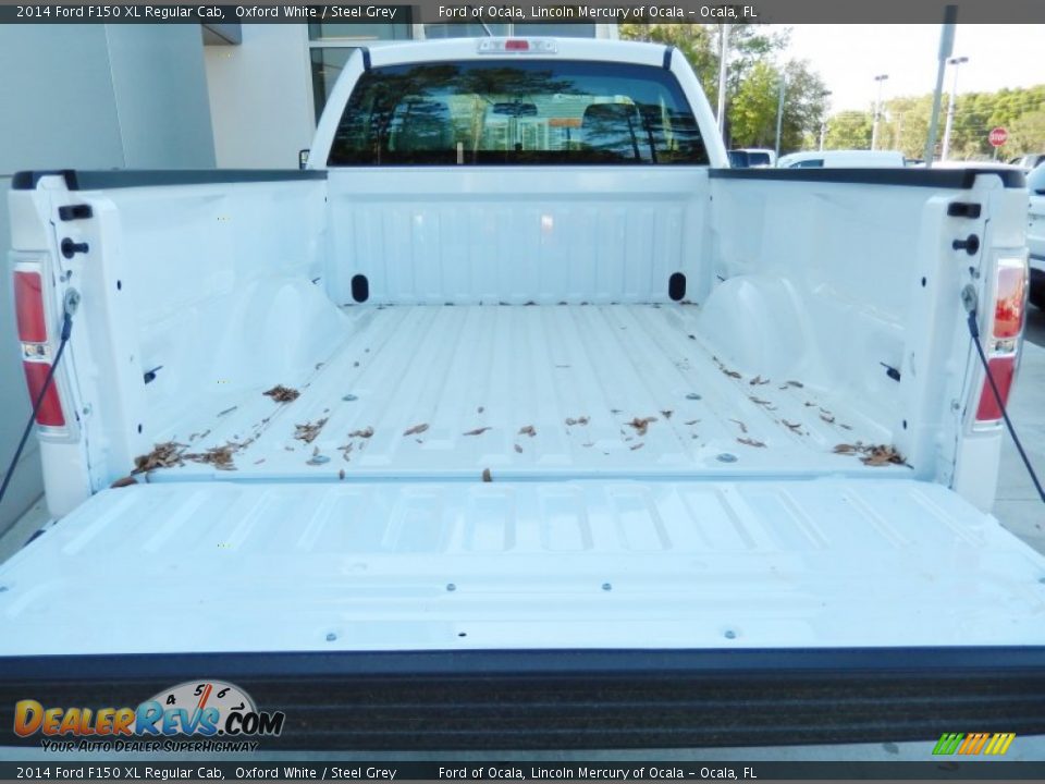2014 Ford F150 XL Regular Cab Oxford White / Steel Grey Photo #4