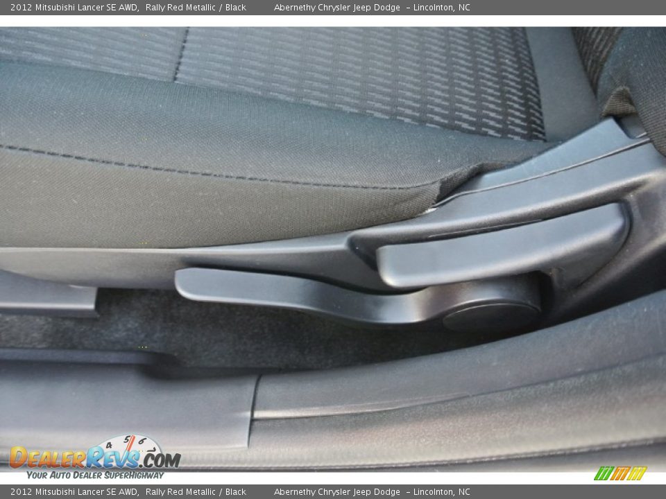 2012 Mitsubishi Lancer SE AWD Rally Red Metallic / Black Photo #12