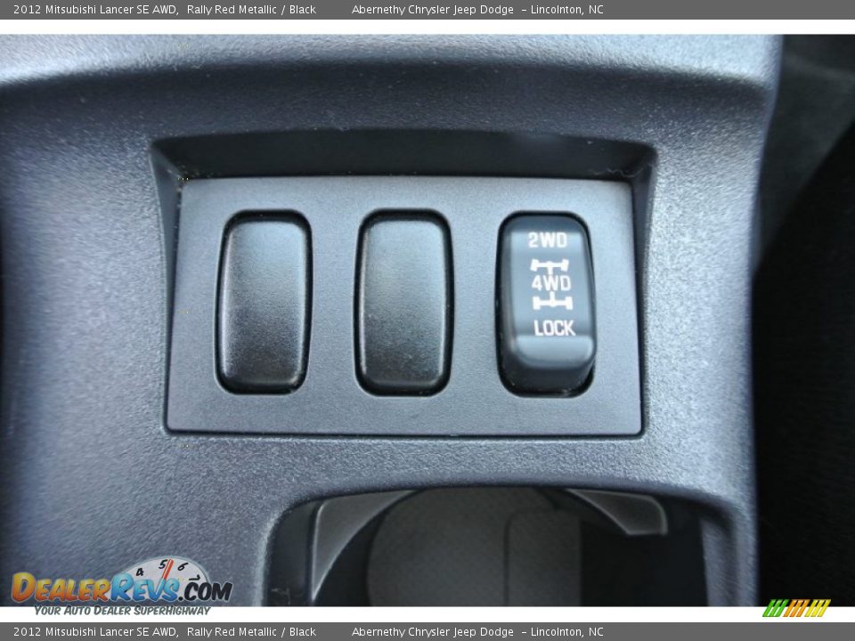 2012 Mitsubishi Lancer SE AWD Rally Red Metallic / Black Photo #14
