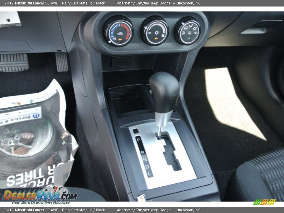 2012 Mitsubishi Lancer SE AWD Rally Red Metallic / Black Photo #15