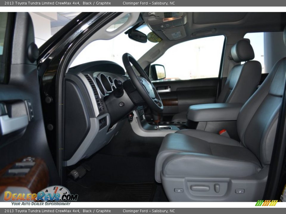 2013 Toyota Tundra Limited CrewMax 4x4 Black / Graphite Photo #9