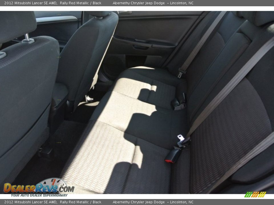 2012 Mitsubishi Lancer SE AWD Rally Red Metallic / Black Photo #19