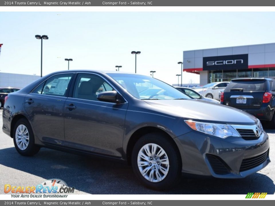 2014 Toyota Camry L Magnetic Gray Metallic / Ash Photo #1