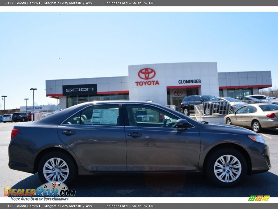 2014 Toyota Camry L Magnetic Gray Metallic / Ash Photo #2