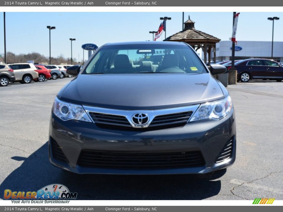 2014 Toyota Camry L Magnetic Gray Metallic / Ash Photo #4