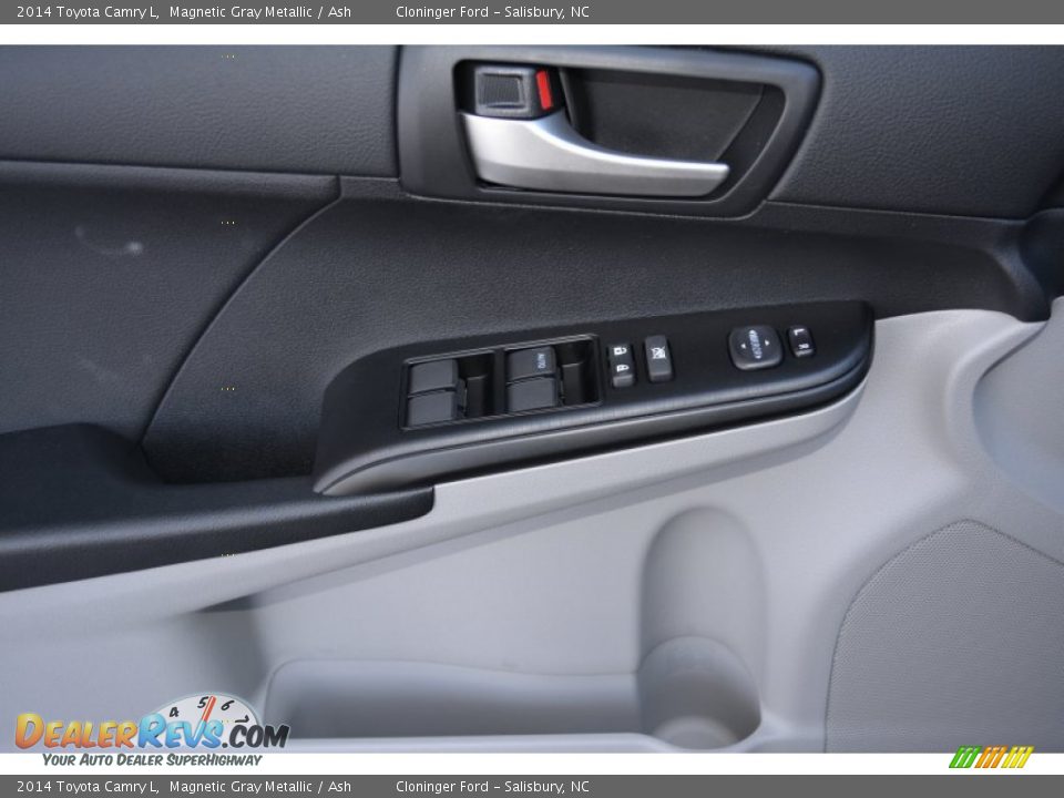 2014 Toyota Camry L Magnetic Gray Metallic / Ash Photo #5