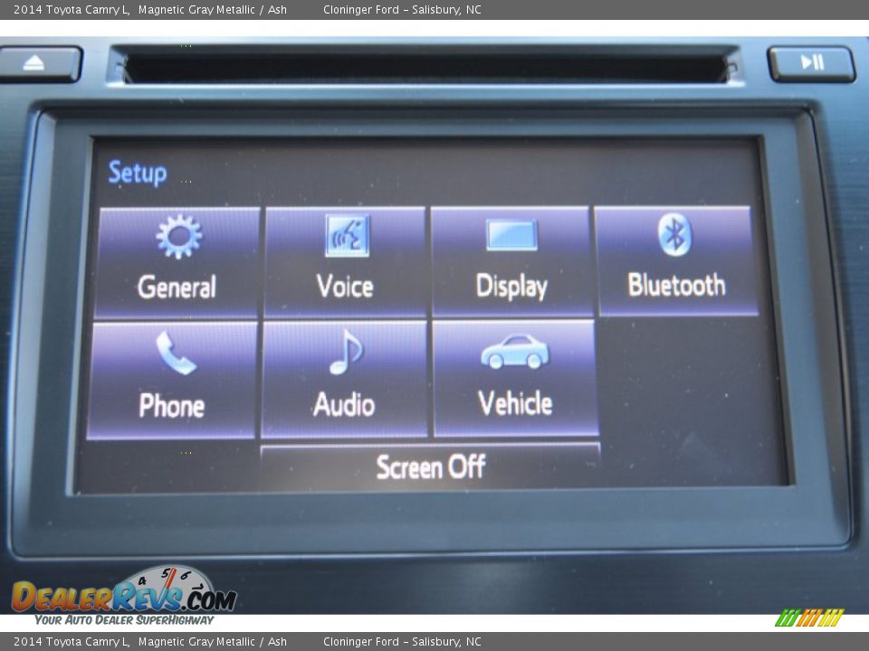 2014 Toyota Camry L Magnetic Gray Metallic / Ash Photo #13