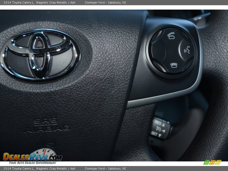 2014 Toyota Camry L Magnetic Gray Metallic / Ash Photo #18
