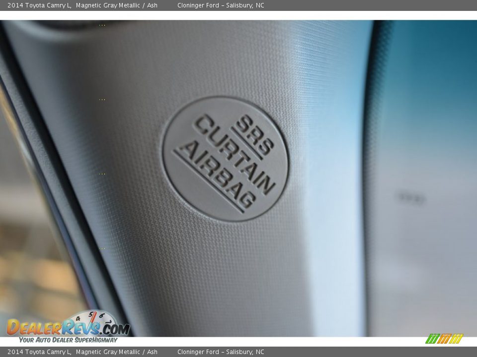 2014 Toyota Camry L Magnetic Gray Metallic / Ash Photo #21