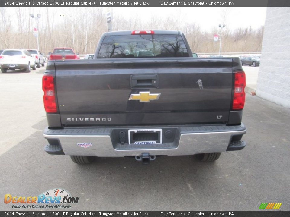 2014 Chevrolet Silverado 1500 LT Regular Cab 4x4 Tungsten Metallic / Jet Black Photo #5