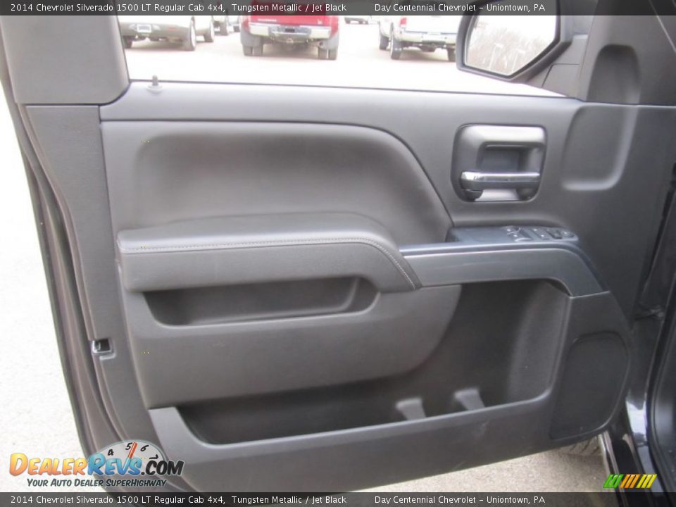 2014 Chevrolet Silverado 1500 LT Regular Cab 4x4 Tungsten Metallic / Jet Black Photo #12