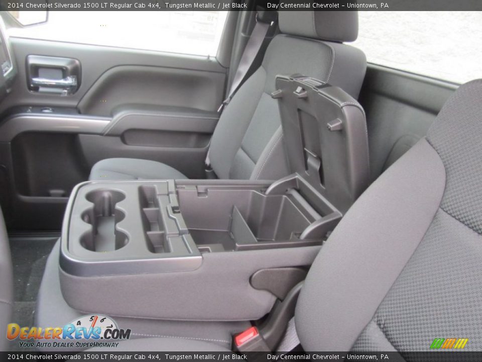 2014 Chevrolet Silverado 1500 LT Regular Cab 4x4 Tungsten Metallic / Jet Black Photo #14