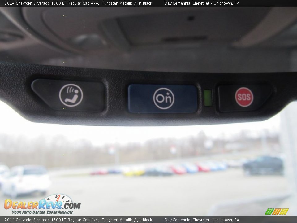 2014 Chevrolet Silverado 1500 LT Regular Cab 4x4 Tungsten Metallic / Jet Black Photo #18