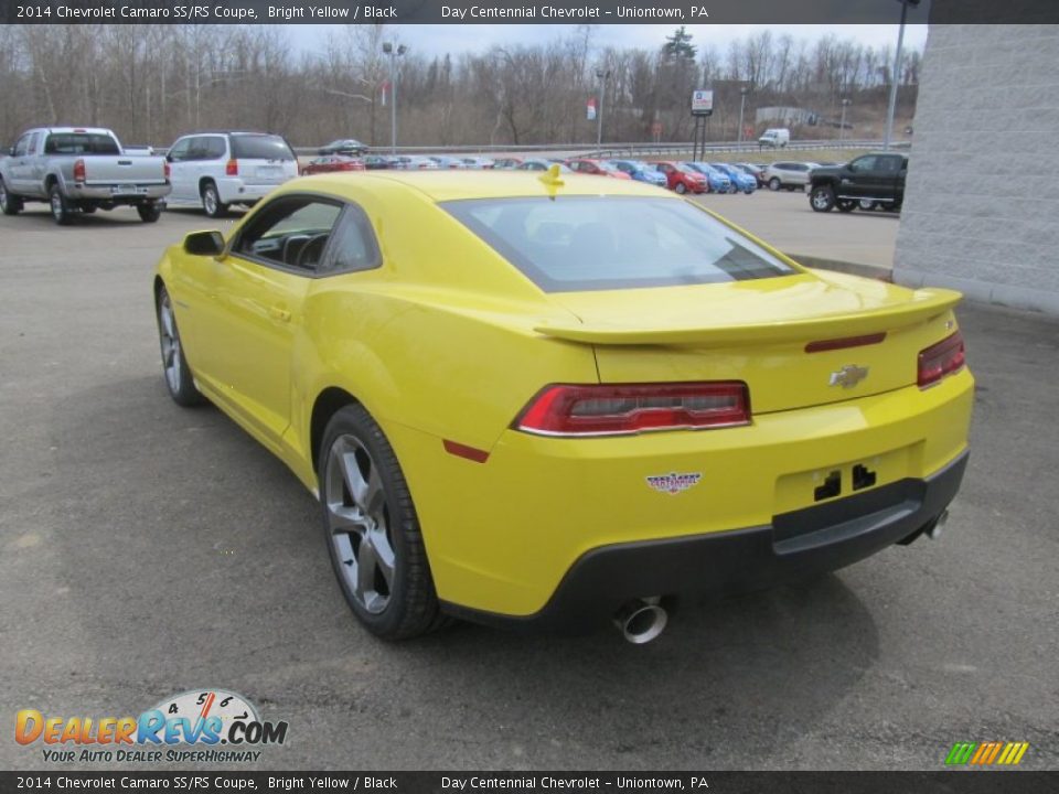 2014 Chevrolet Camaro SS/RS Coupe Bright Yellow / Black Photo #4