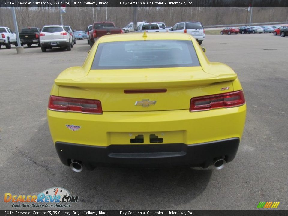 2014 Chevrolet Camaro SS/RS Coupe Bright Yellow / Black Photo #5