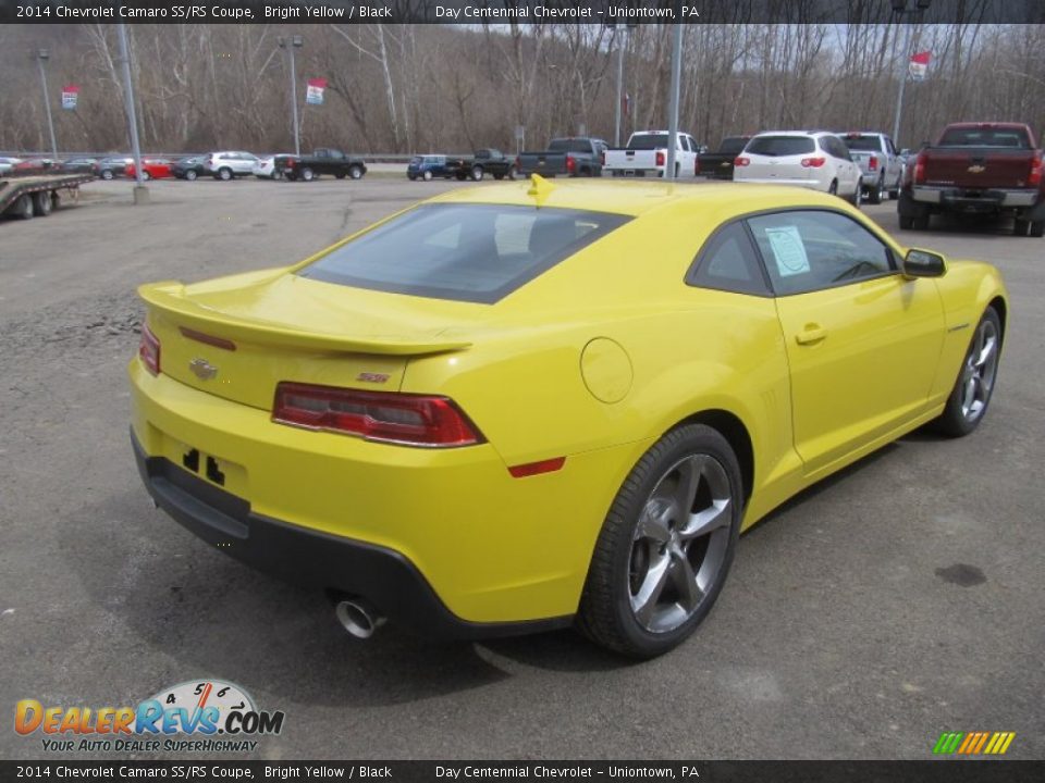2014 Chevrolet Camaro SS/RS Coupe Bright Yellow / Black Photo #7
