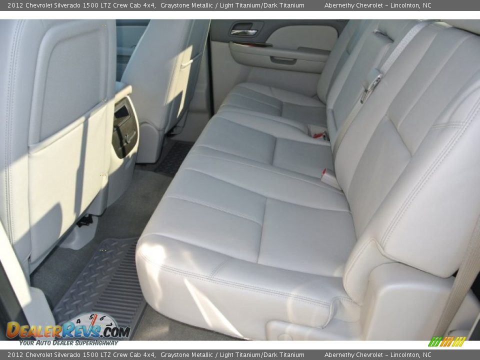 2012 Chevrolet Silverado 1500 LTZ Crew Cab 4x4 Graystone Metallic / Light Titanium/Dark Titanium Photo #16