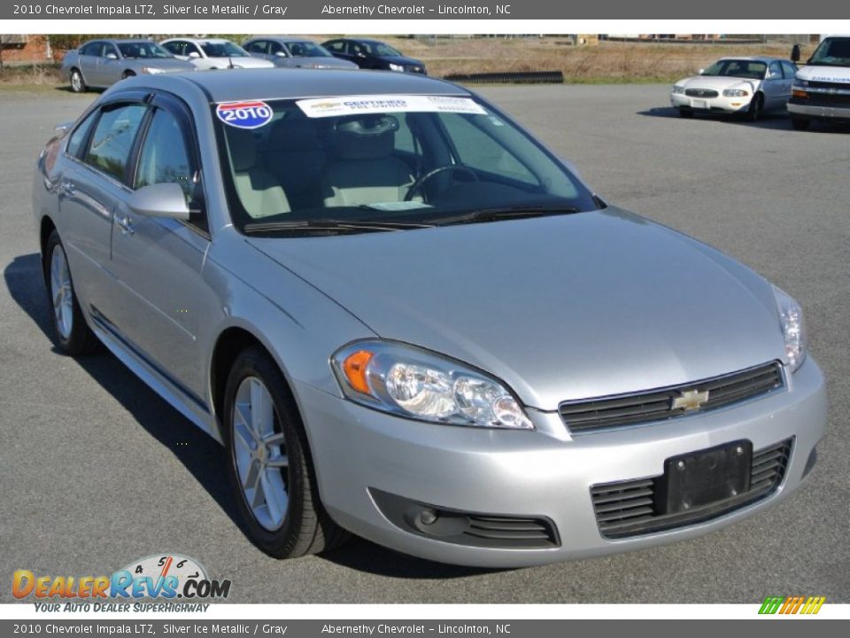 2010 Chevrolet Impala LTZ Silver Ice Metallic / Gray Photo #1