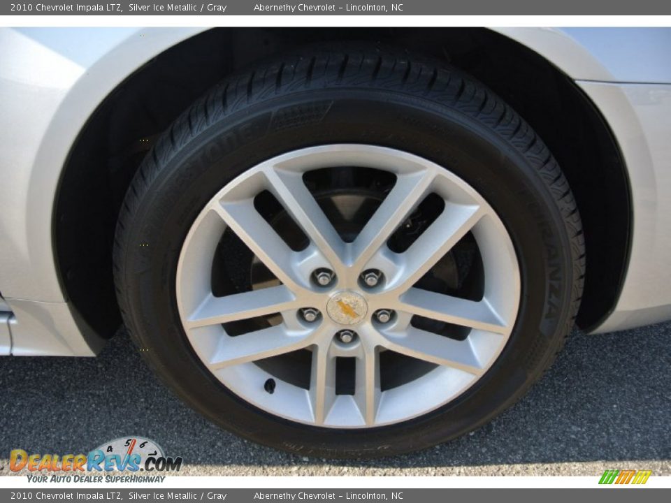 2010 Chevrolet Impala LTZ Silver Ice Metallic / Gray Photo #24