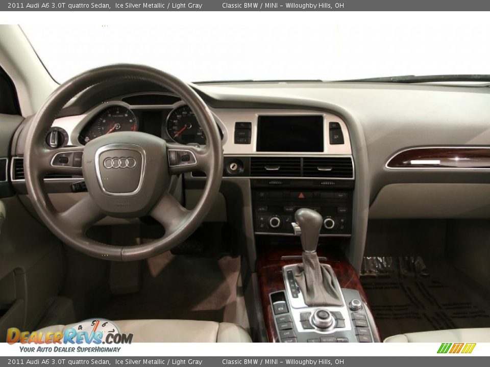 Dashboard of 2011 Audi A6 3.0T quattro Sedan Photo #31