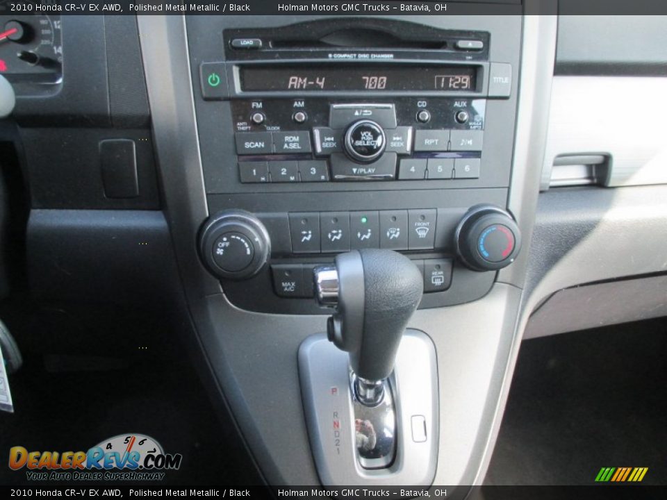 2010 Honda CR-V EX AWD Polished Metal Metallic / Black Photo #7