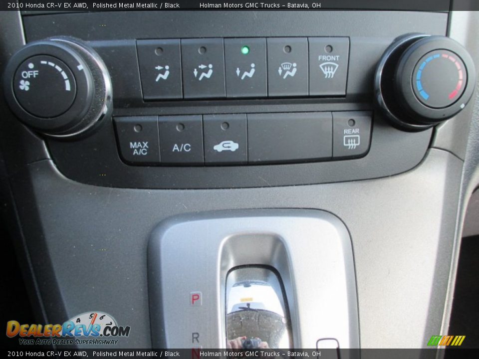 2010 Honda CR-V EX AWD Polished Metal Metallic / Black Photo #9
