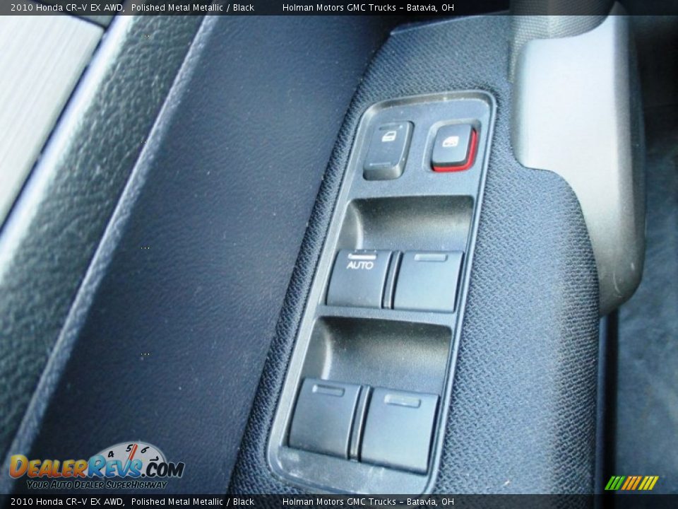 2010 Honda CR-V EX AWD Polished Metal Metallic / Black Photo #15