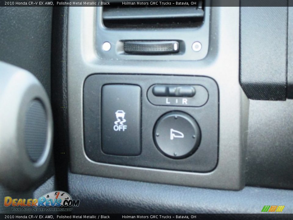 2010 Honda CR-V EX AWD Polished Metal Metallic / Black Photo #16