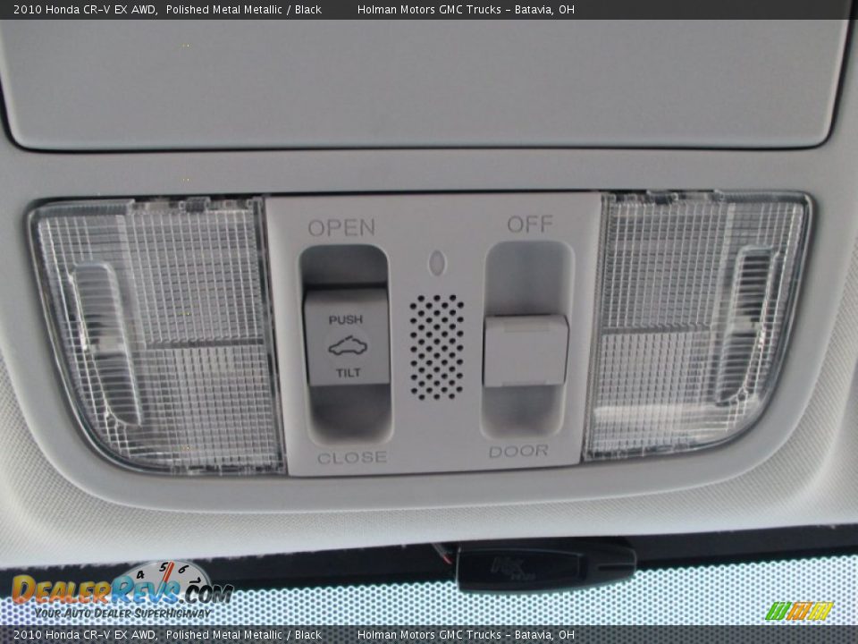 2010 Honda CR-V EX AWD Polished Metal Metallic / Black Photo #17