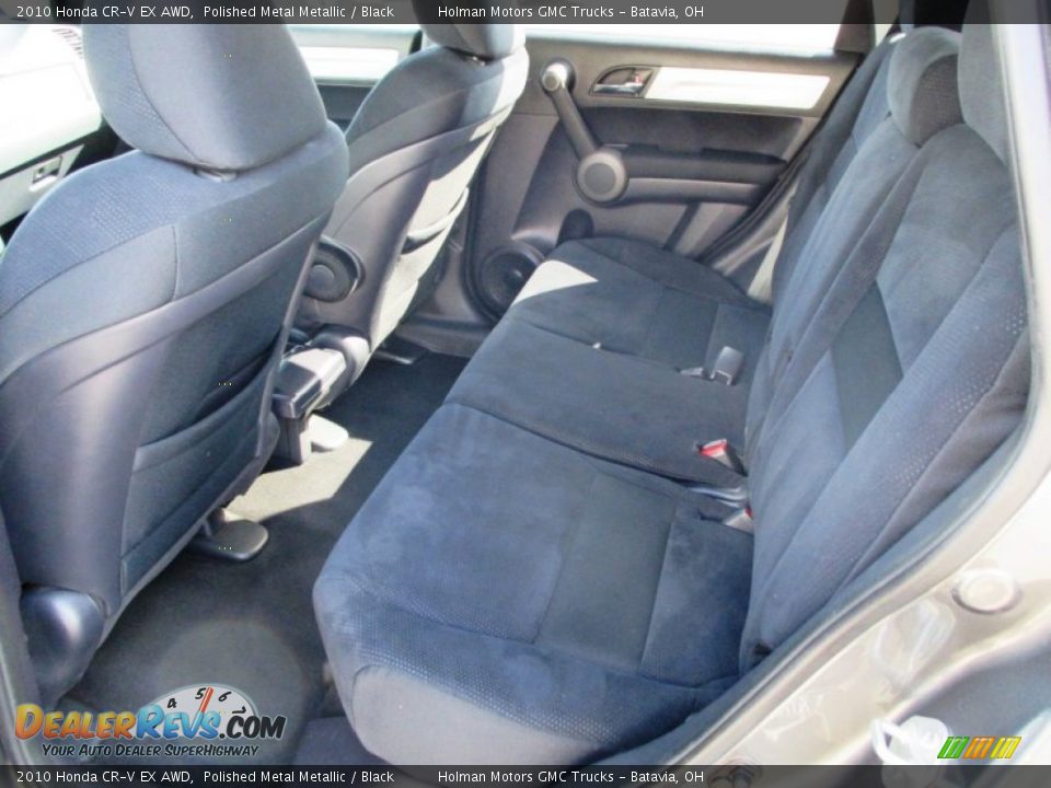 2010 Honda CR-V EX AWD Polished Metal Metallic / Black Photo #20