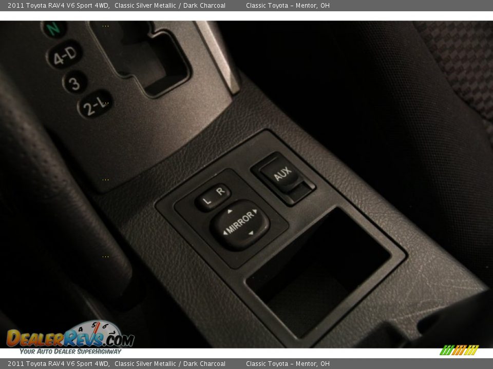 2011 Toyota RAV4 V6 Sport 4WD Classic Silver Metallic / Dark Charcoal Photo #12
