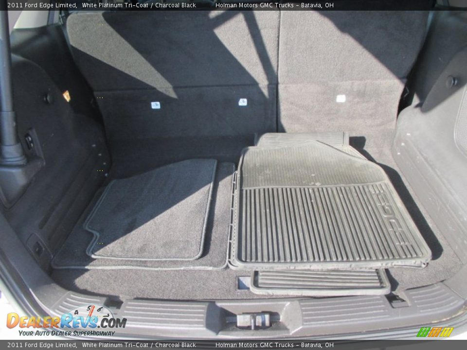 2011 Ford Edge Limited White Platinum Tri-Coat / Charcoal Black Photo #32